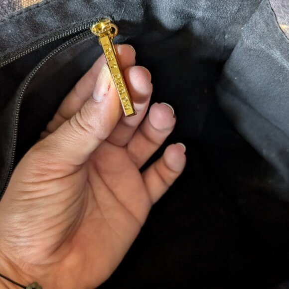 Tory Burch Canvas Leopard Print Ella Tote - Picture 7 of 8